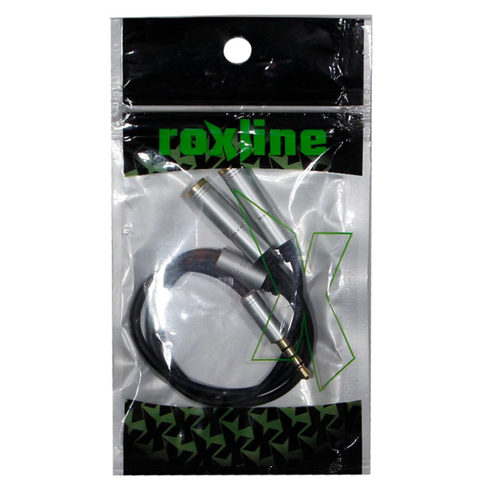 Cabo P2 Stereo 4 Contatos X Fone Microfone Prata