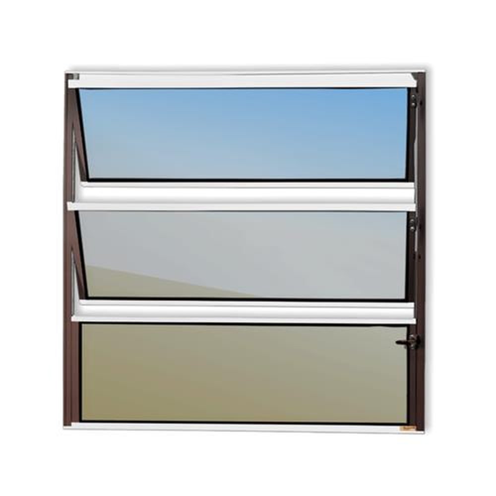 Basculante 60 X 40 Master Vidro Reflex Mix Corten