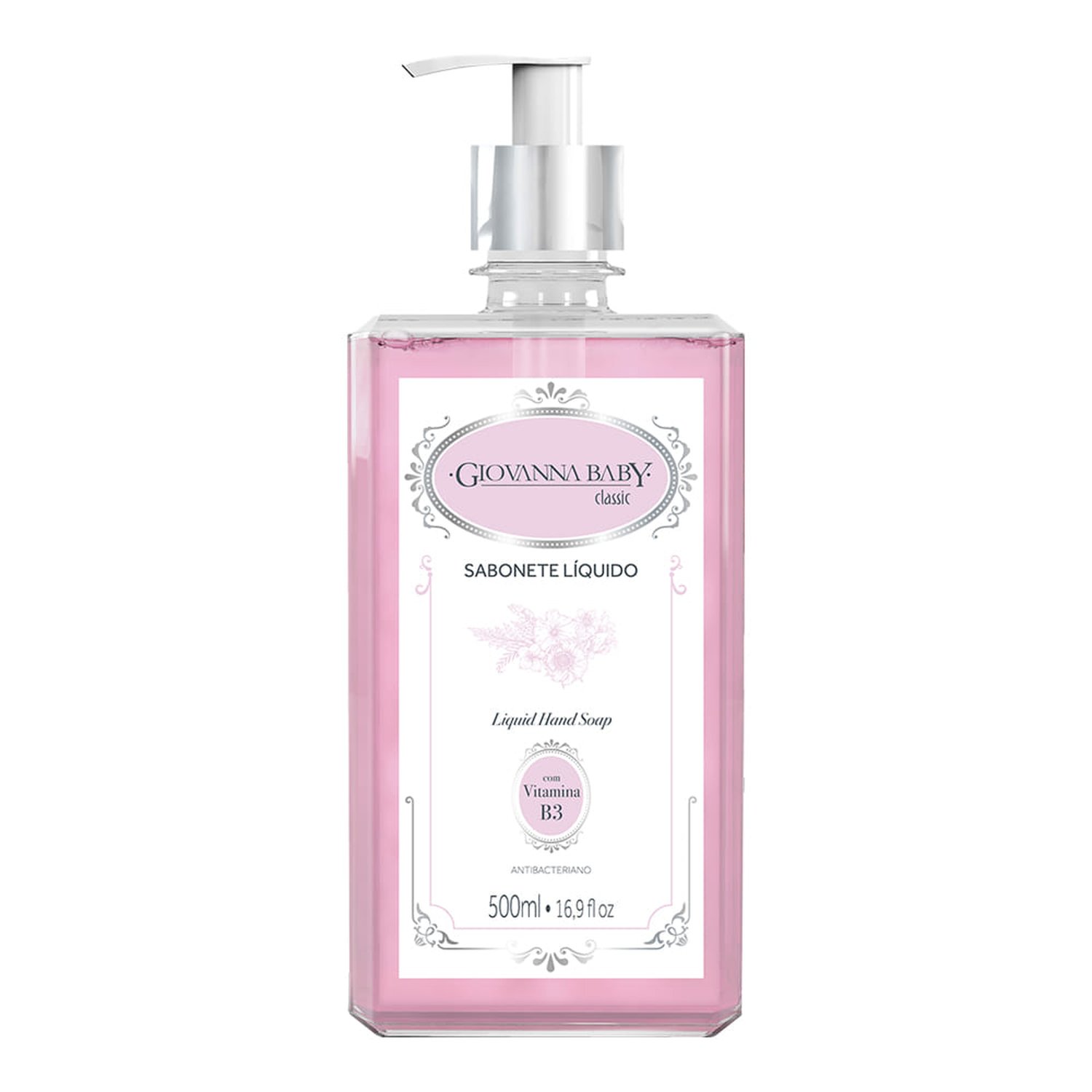 Sabonete Líquido Giovanna Baby 500Ml Classic Antibac