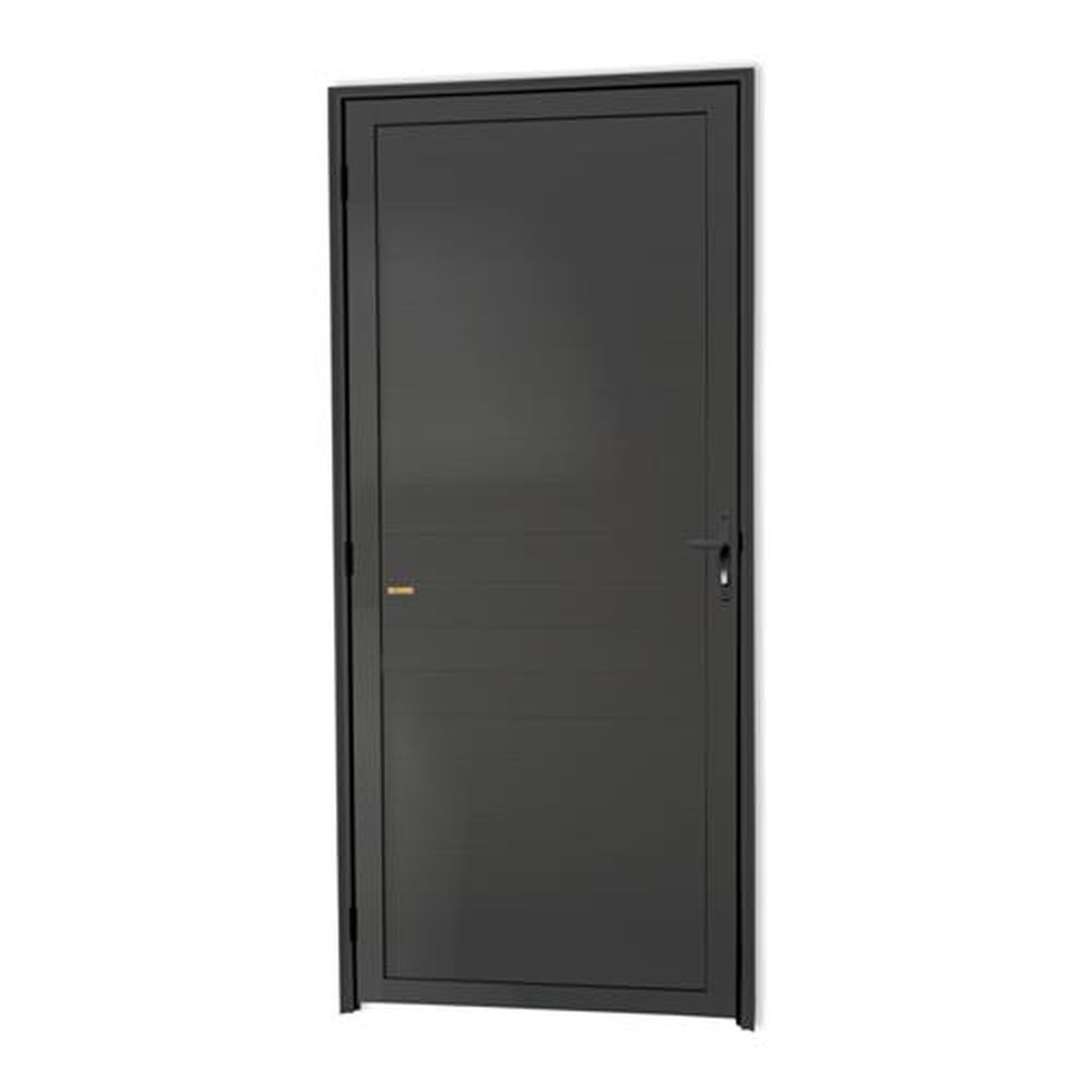 Porta Lambril Lado Direito Super Cinza Acetinado 90