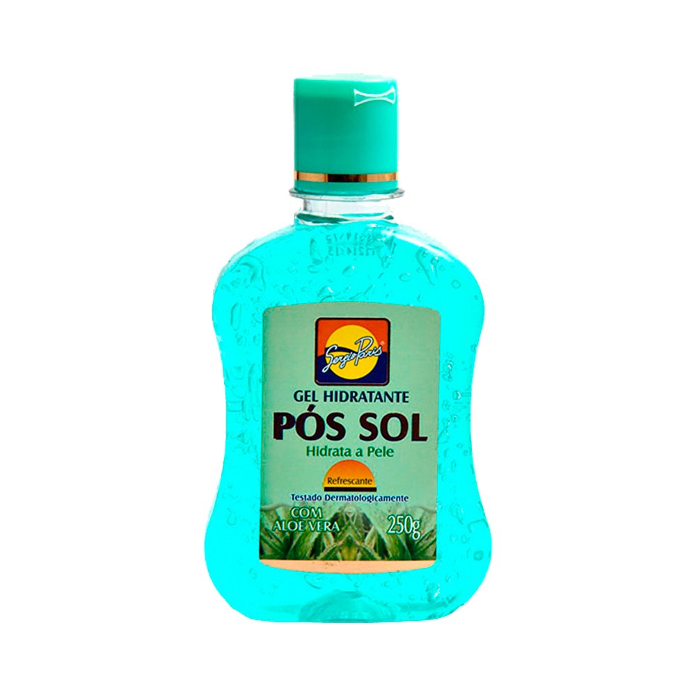 Gel Hidratante Sergio Paris Pos Sol Aloe Vera 250g
