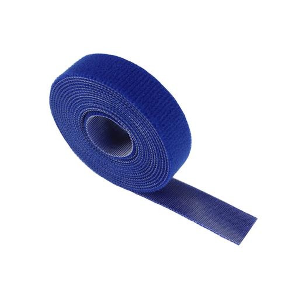 Abracadeira Velcro Dupla Face Rolo 2,5M Az