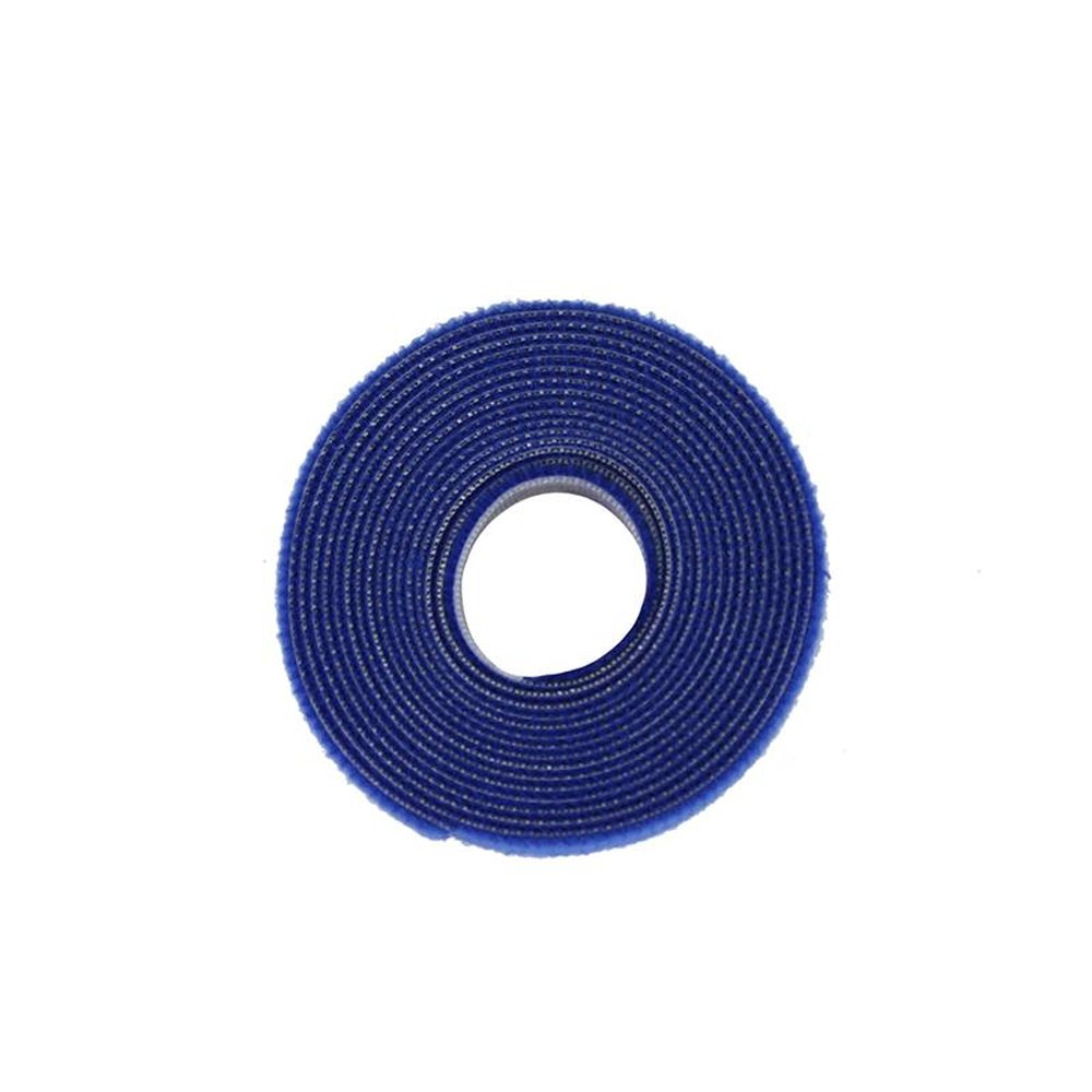 Abracadeira Velcro Dupla Face Rolo 2,5M Az