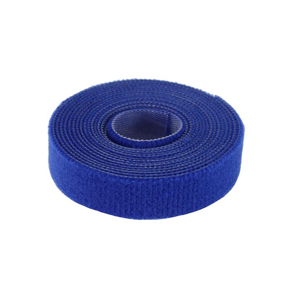 Abracadeira Velcro Dupla Face Rolo 2,5M Az