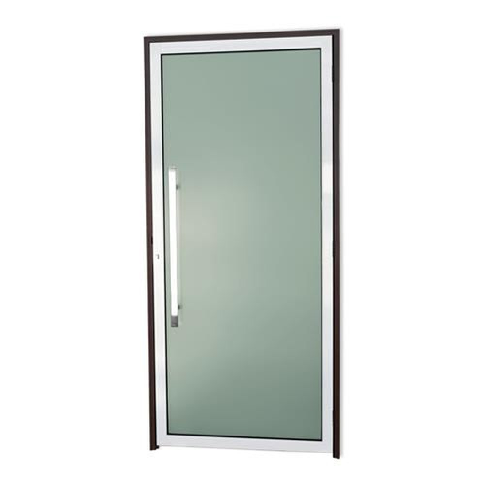 Porta Murano com Puxador Lado Esquerdo Super Mix Corten 90