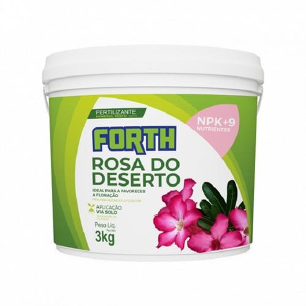 Forth Rosa Do Deserto 3Kg Caixa Com 6 Unidades