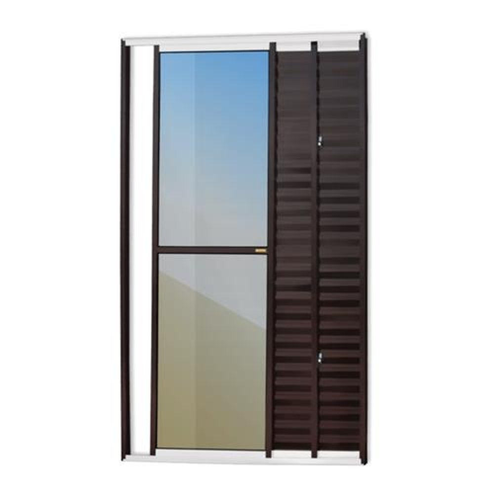 Portabalcao 3 Folhas 210 X 150 Super Vidro Reflex Mix Corten