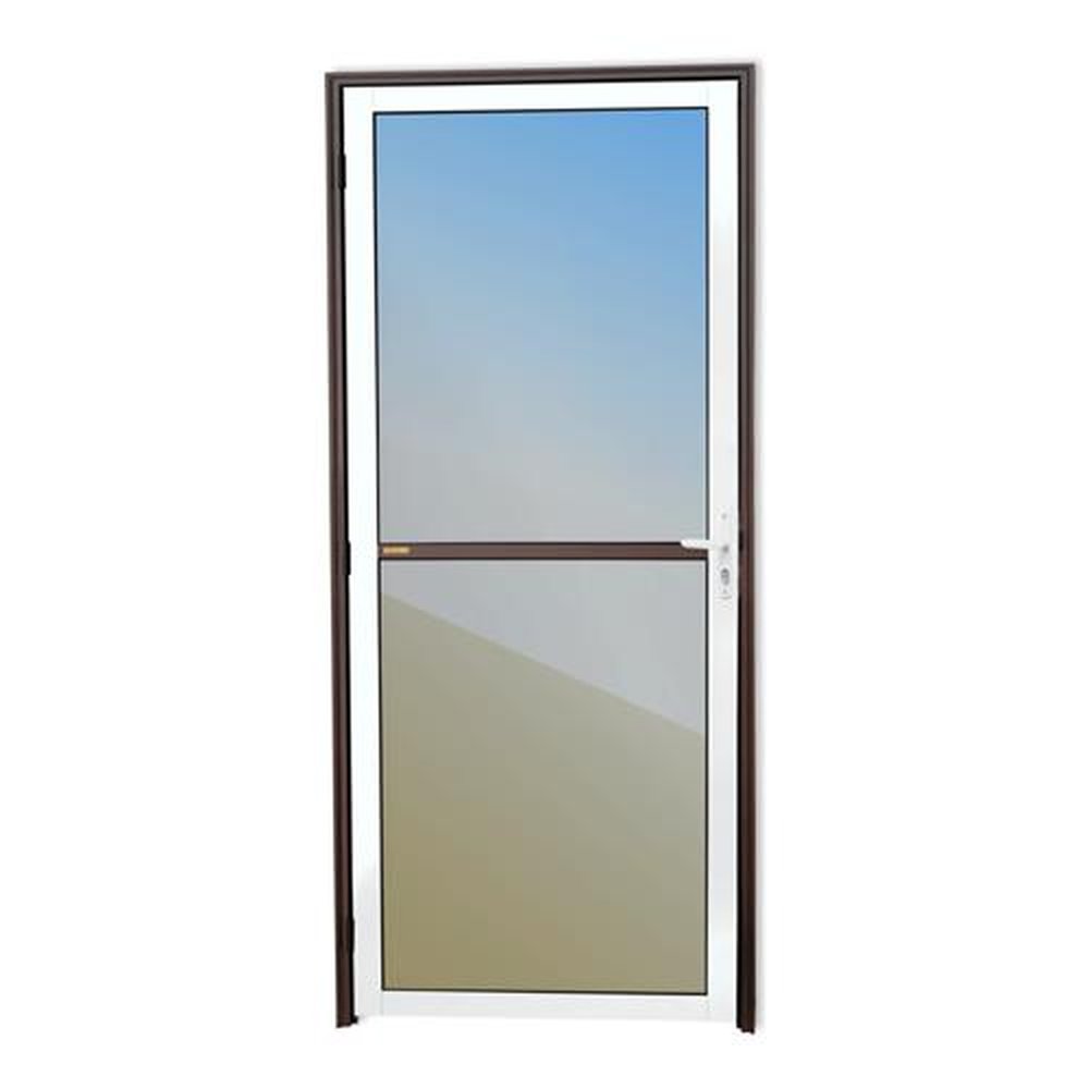 Porta Vidrao Lado Direito Super Mix Corten 90 Vidro Reflex