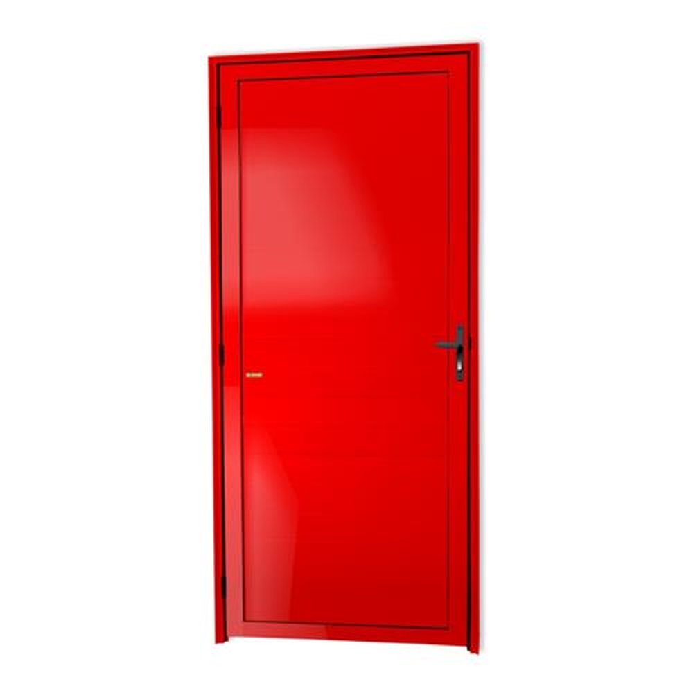 Porta Lambril Lado Direito Super Vermelho Brilhante 90