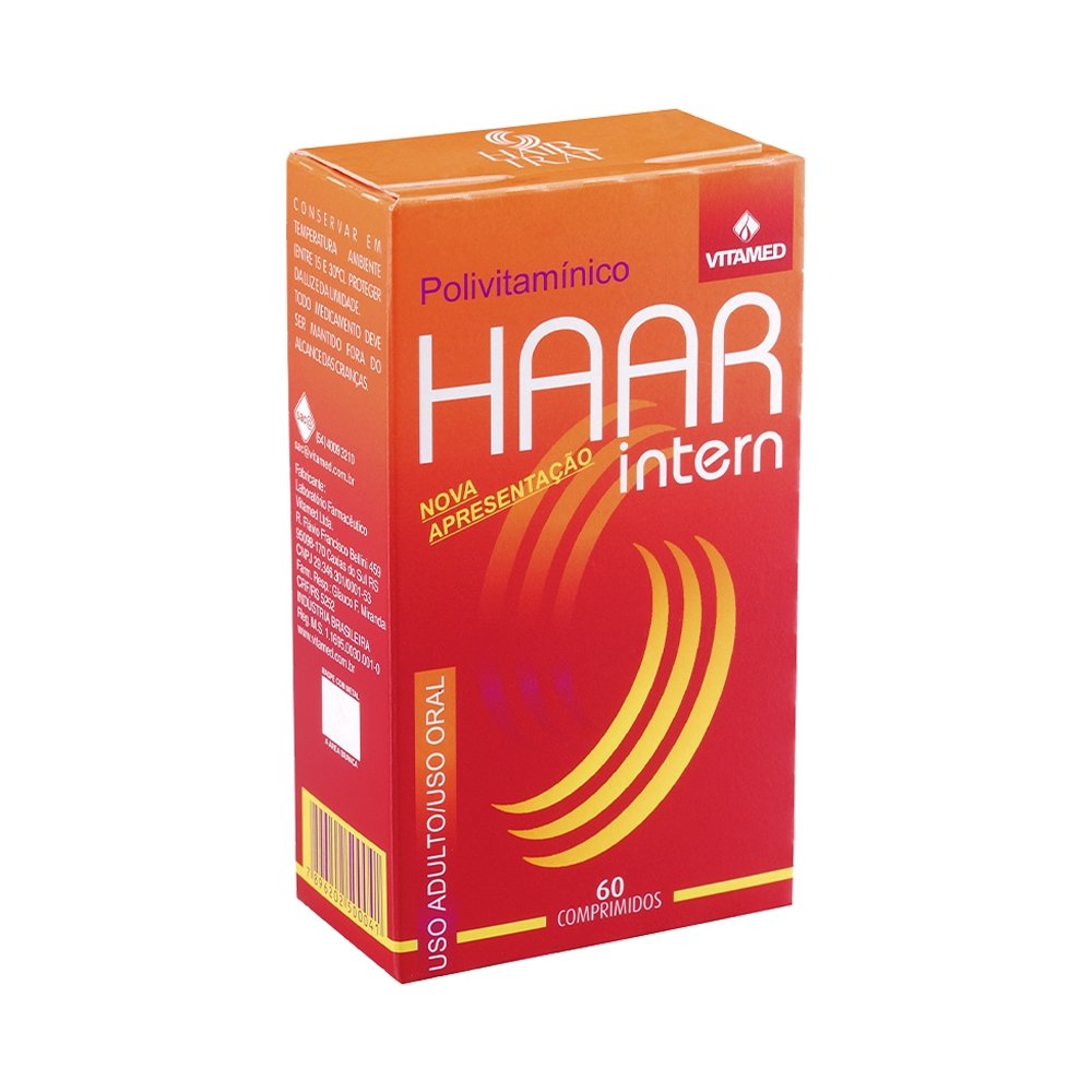 Haar Intern Com 60 Comprimido - VITAMED