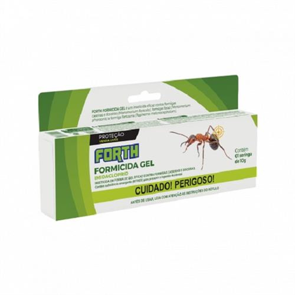 Forth Formicida Gel 10G Caixa Com 6 Seringas