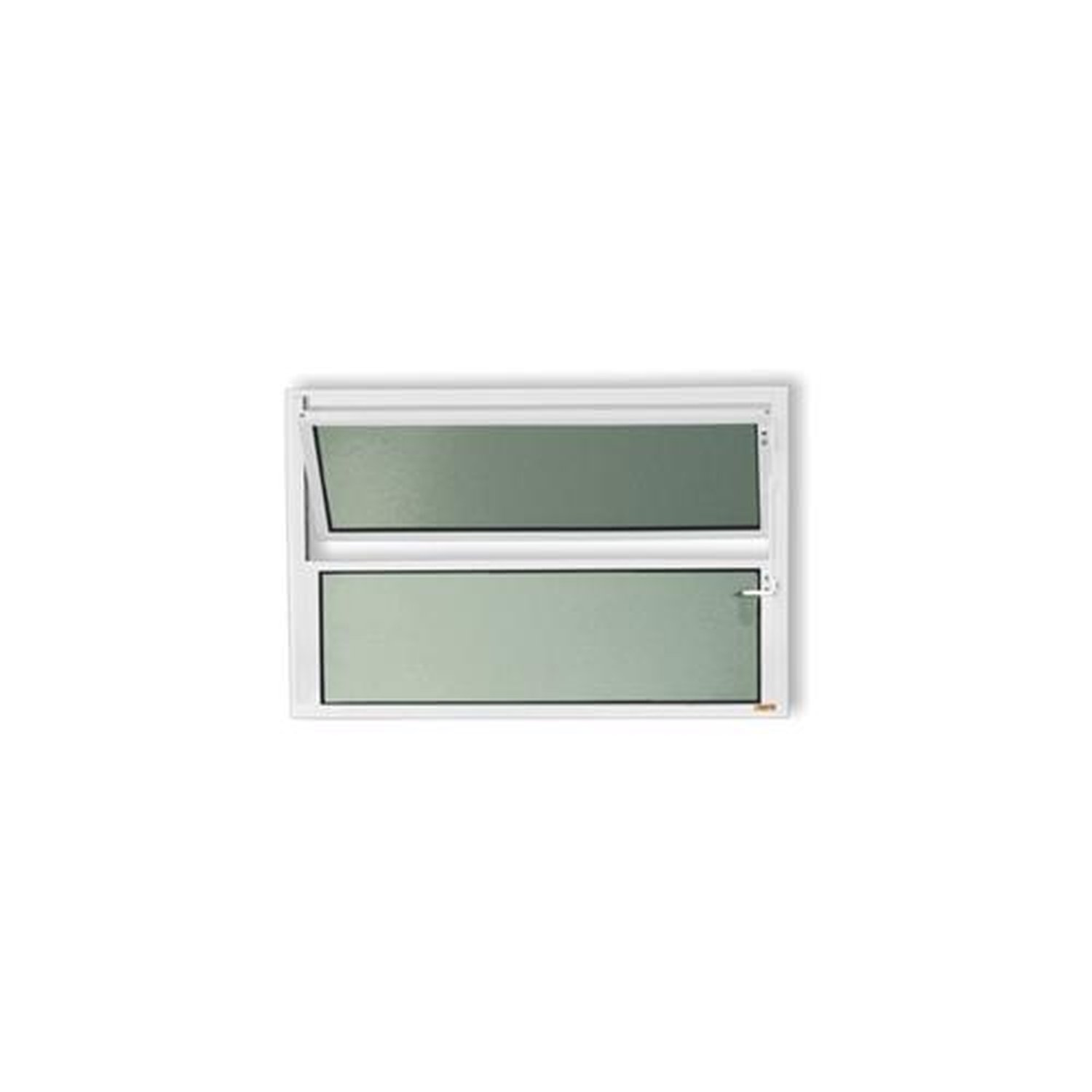 Basculante 40 X 60 Plus Vidro Boreal Branco Brilhante