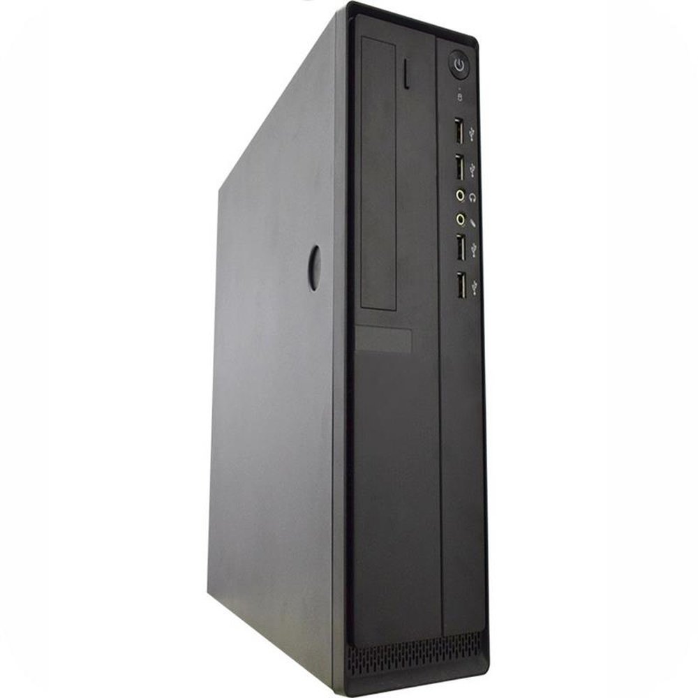 Gabinete Toolless Com Fonte TFX 300W USB 3.0 2.0 Sensor Intrusão Modelo GM-07S4 K-Mex