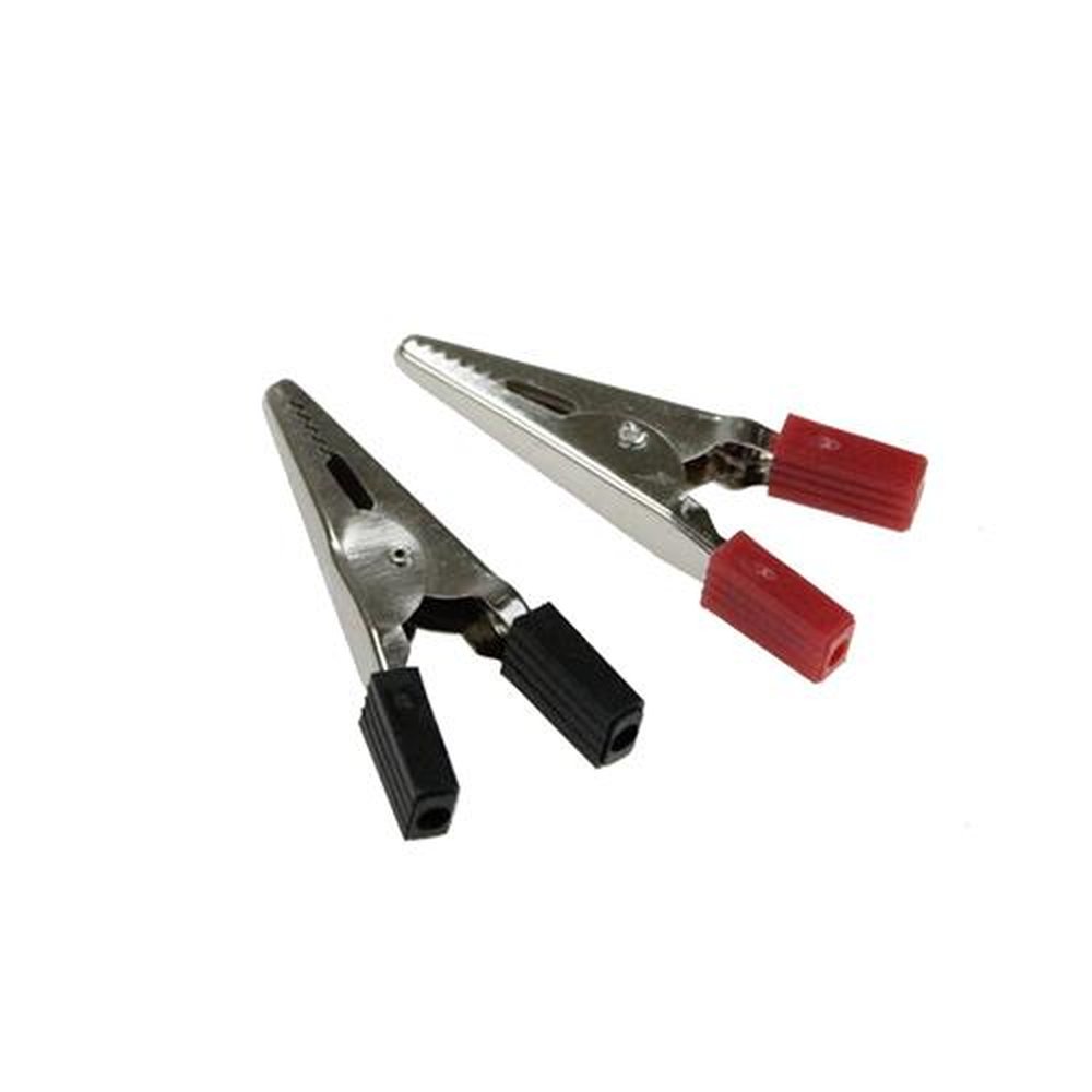 Garra Jacaré 2 Capas Grande Preto/Vermelho Com 25 Peças
