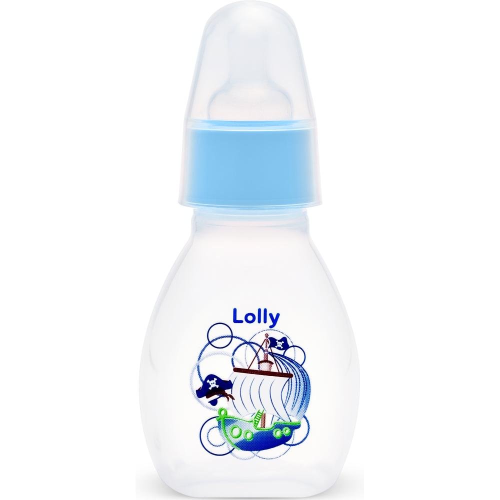 Mamadeira Lolly Mini Zoo 50ml Azul