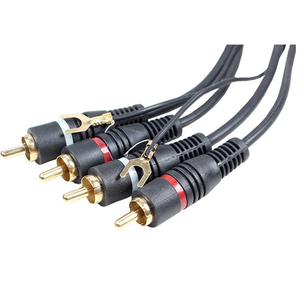 Cabo 2 Rca Fio Terra 5M