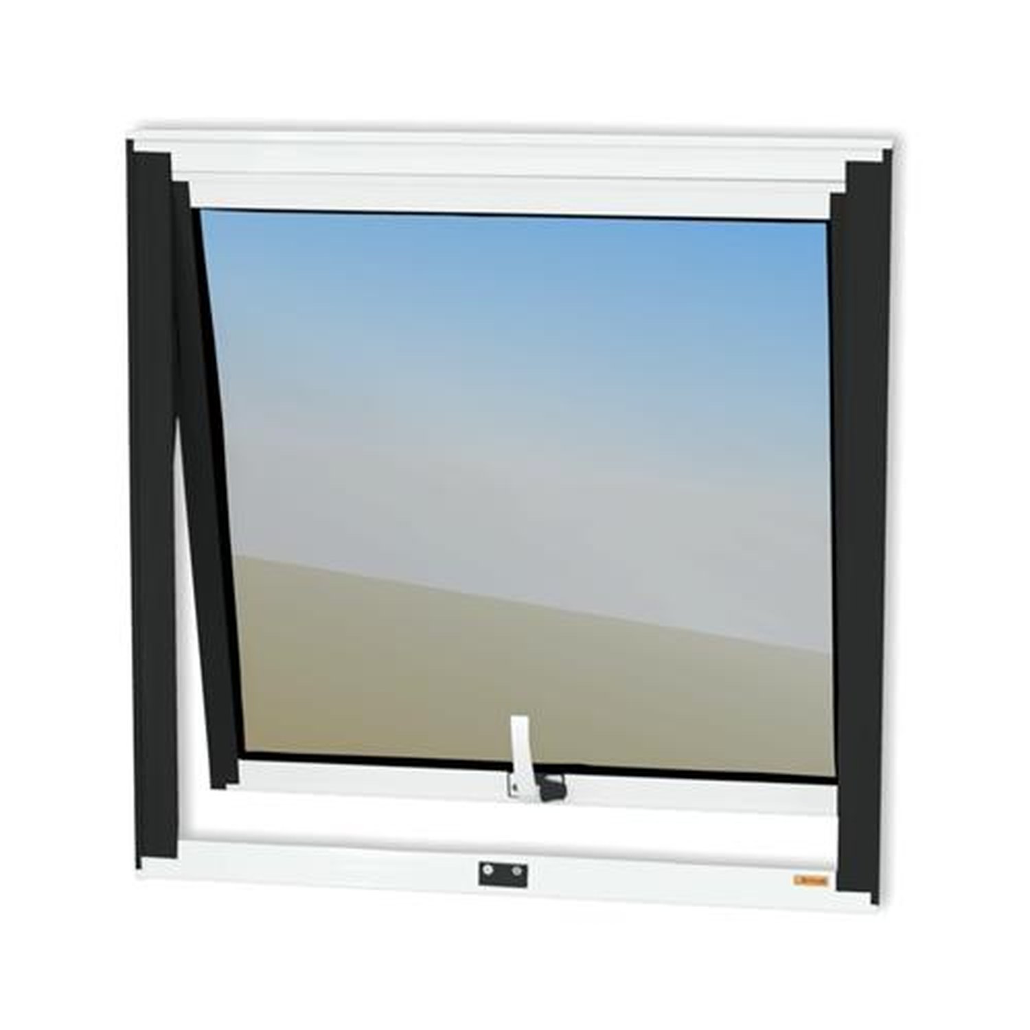 Maxim-Ar 60 X 80 Confort Vidro Reflex Mix Preto
