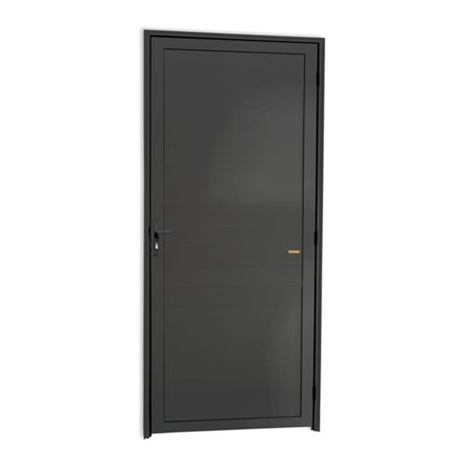 Porta Lambril Lado Esquerdo Super Cinza Acetinado 80