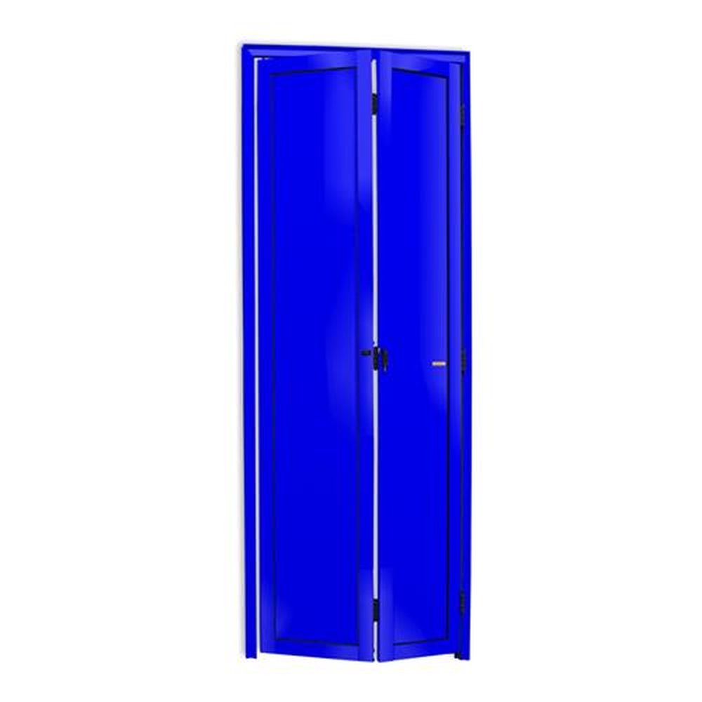 Porta Camarao Lambril Lado Esquerdo Linha 25 Azul Brilhante 60