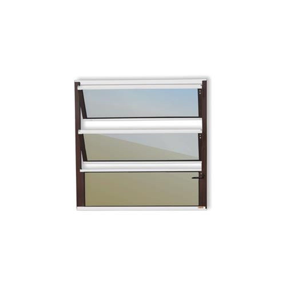 Basculante 60 X 60 Plus Vidro Reflex Mix Corten