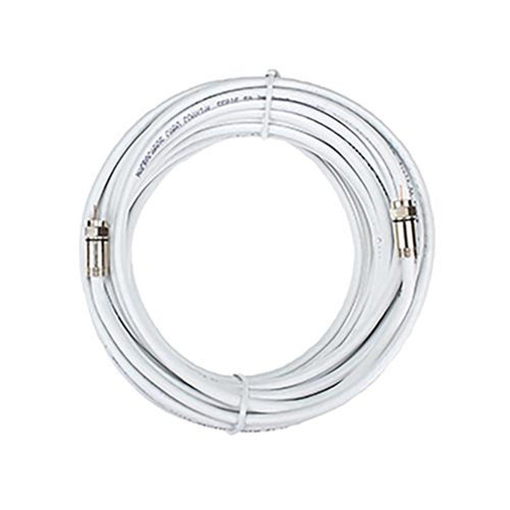 Cabo Coaxial Rgc 59/47 Conectorizado 10 Metros Branco