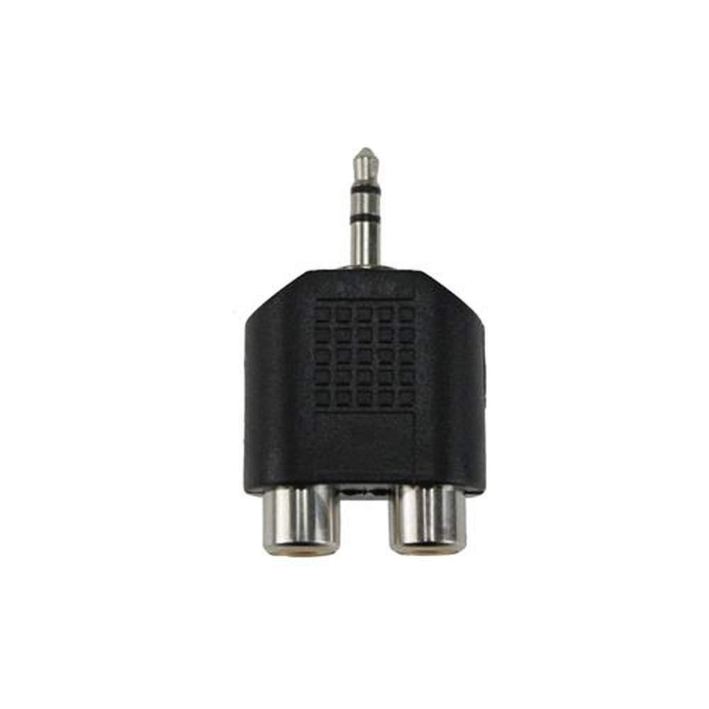 Adaptador P2 Stereo X 2 Jack Rca Com 10 Peças
