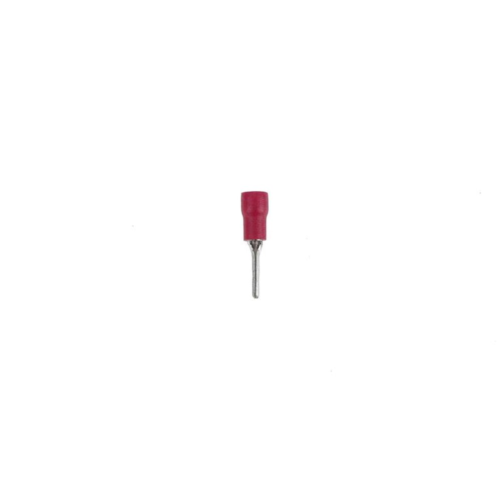 Terminal Pino Longo Vermelho Com 20 Peças