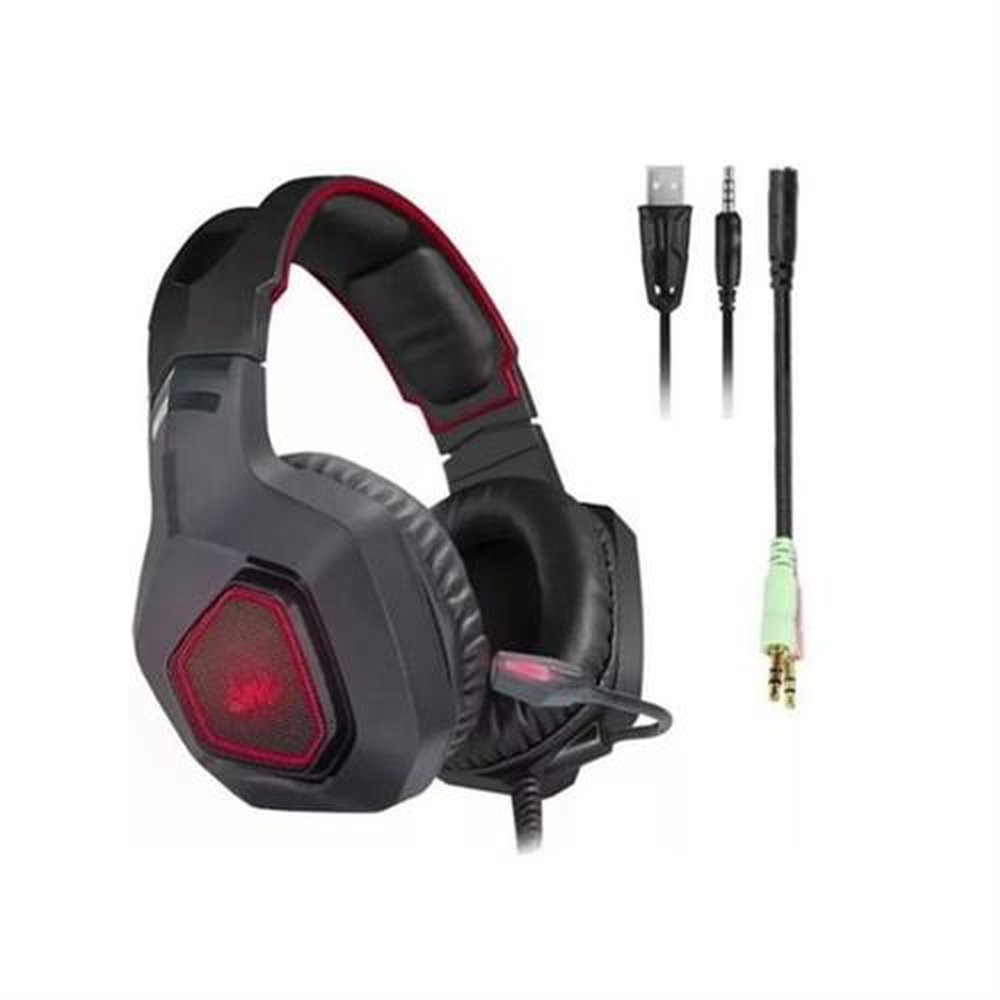 Headset Game USB PC PS3 Xbox One Knup Martins Atacado