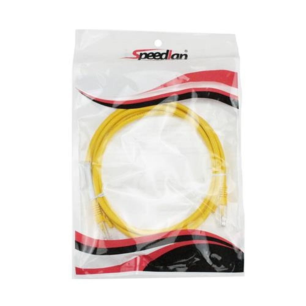 Patch Cord Cat 5e 1,5 metro Amarelo