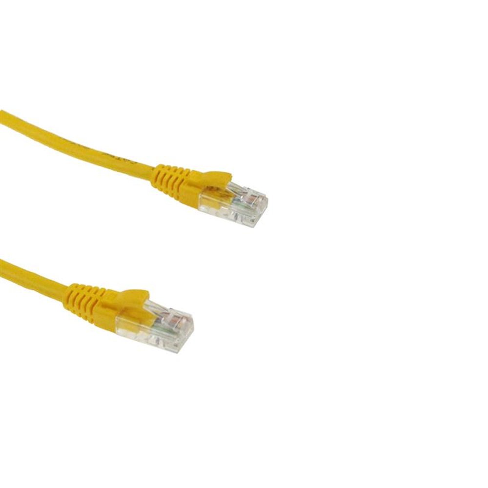 Patch Cord Cat 5e 1,5 metro Amarelo