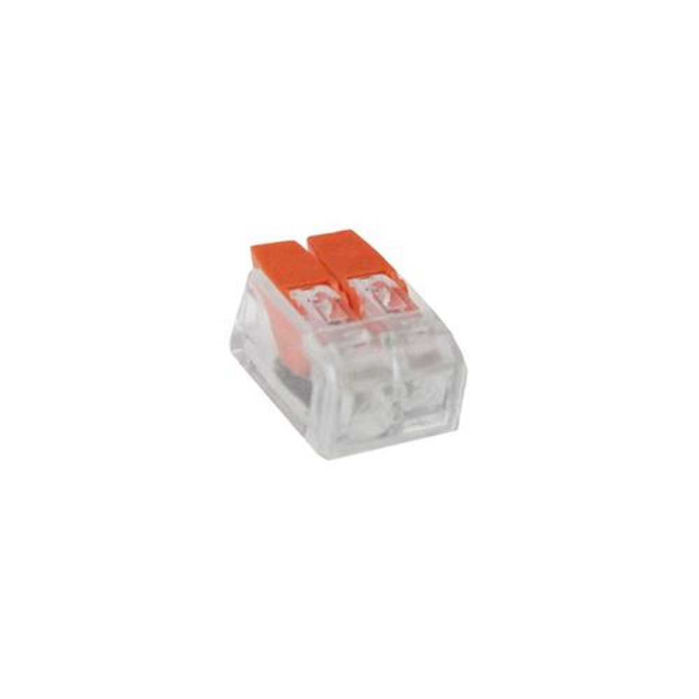 Conector De Emenda 2 Polos Ate 4 mm Com 4 Peças