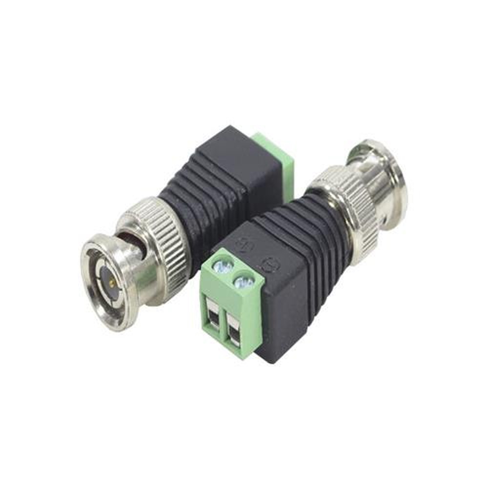 Adaptador Borne X Bnc Macho Com 4 Peças