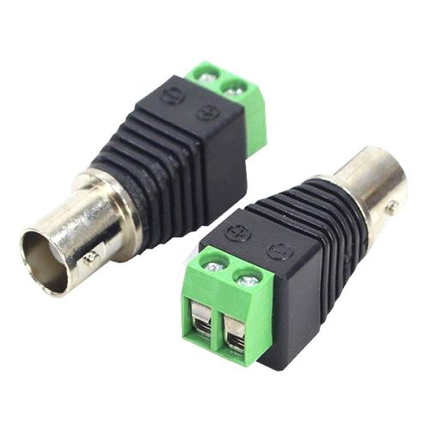 Adaptador Borne X Bnc Fêmea Com 4 Peças