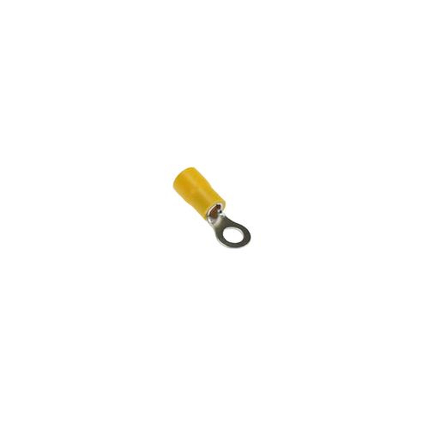 Terminal Anel Amarelo Com 20 Peças