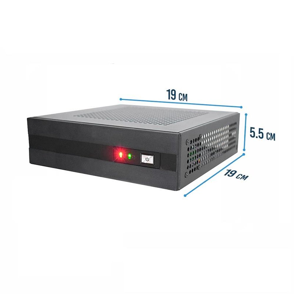 Mini Pc Compact Intel Celeron Windows Pro 4GB SSD 120 GB com Wifi