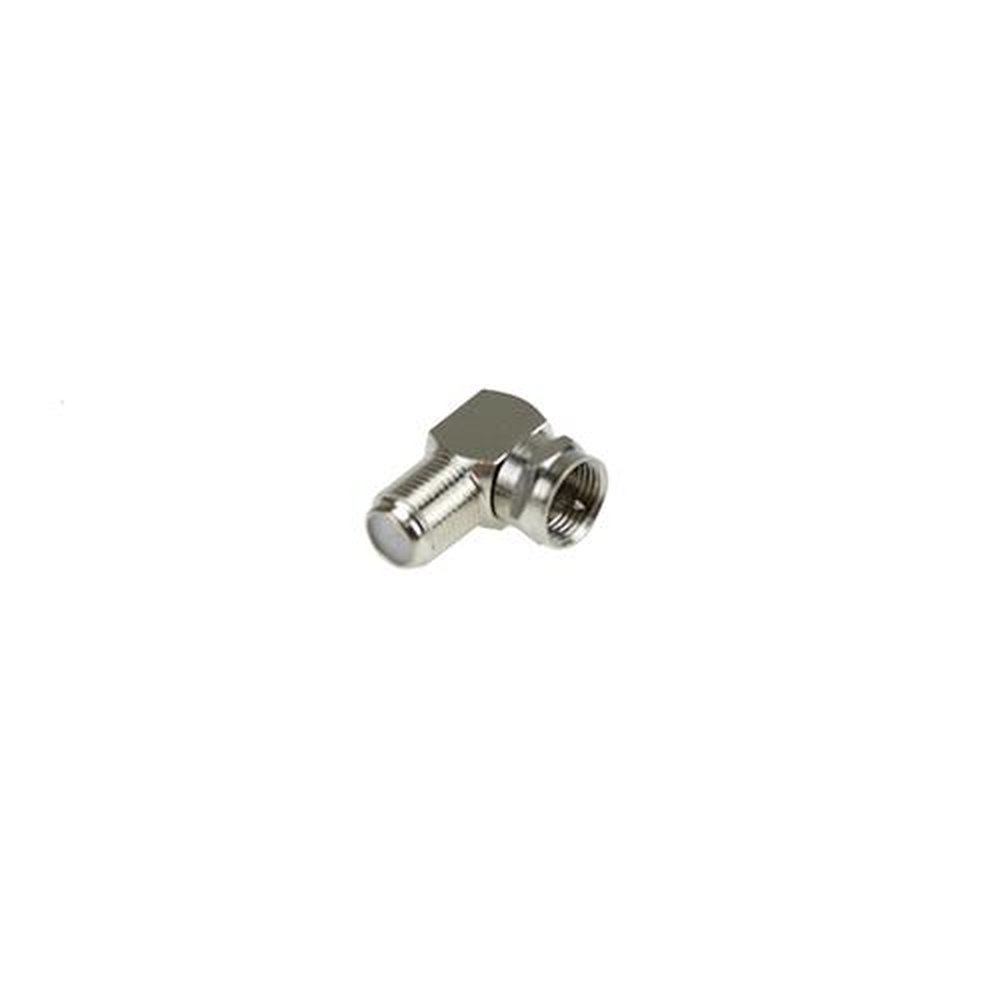 Adaptador Plug Fêmea X Jack Fêmea Rosca 90º Com 10 Peças