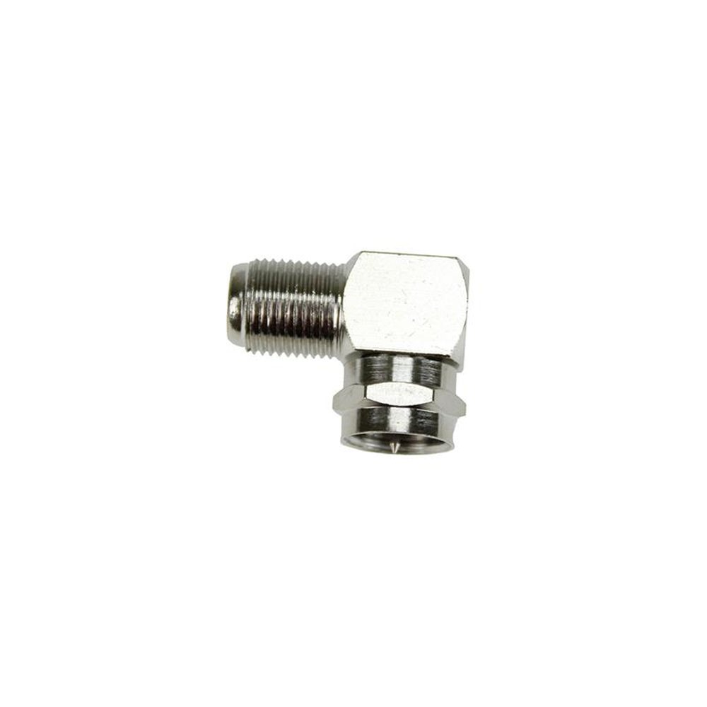 Adaptador Plug Fêmea X Jack Fêmea Rosca 90º Com 10 Peças