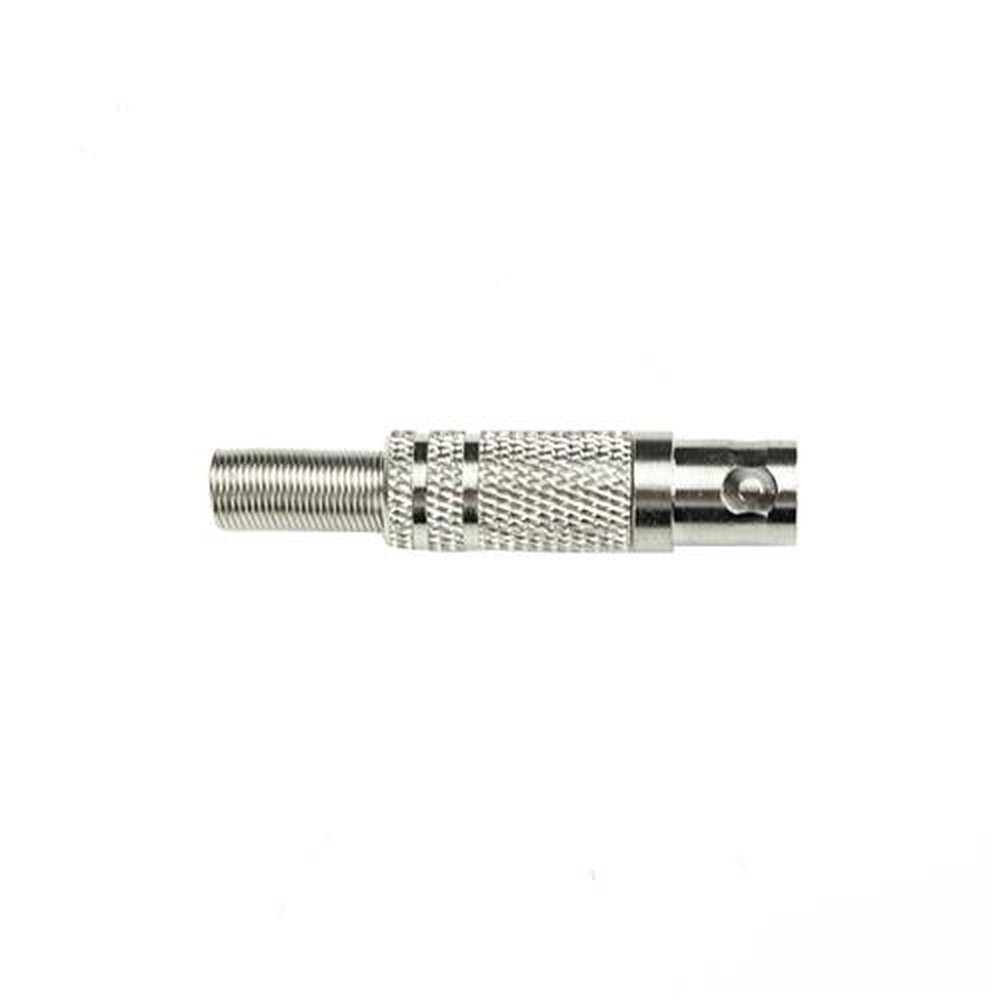 Conector Bnc Fêmea Mola 6mm Com 10 Peças