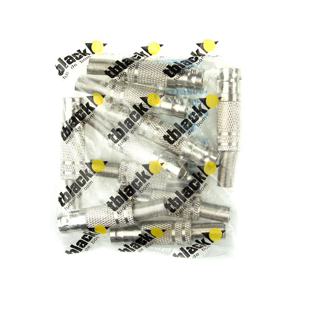 Conector Bnc Fêmea Mola 6mm Com 10 Peças