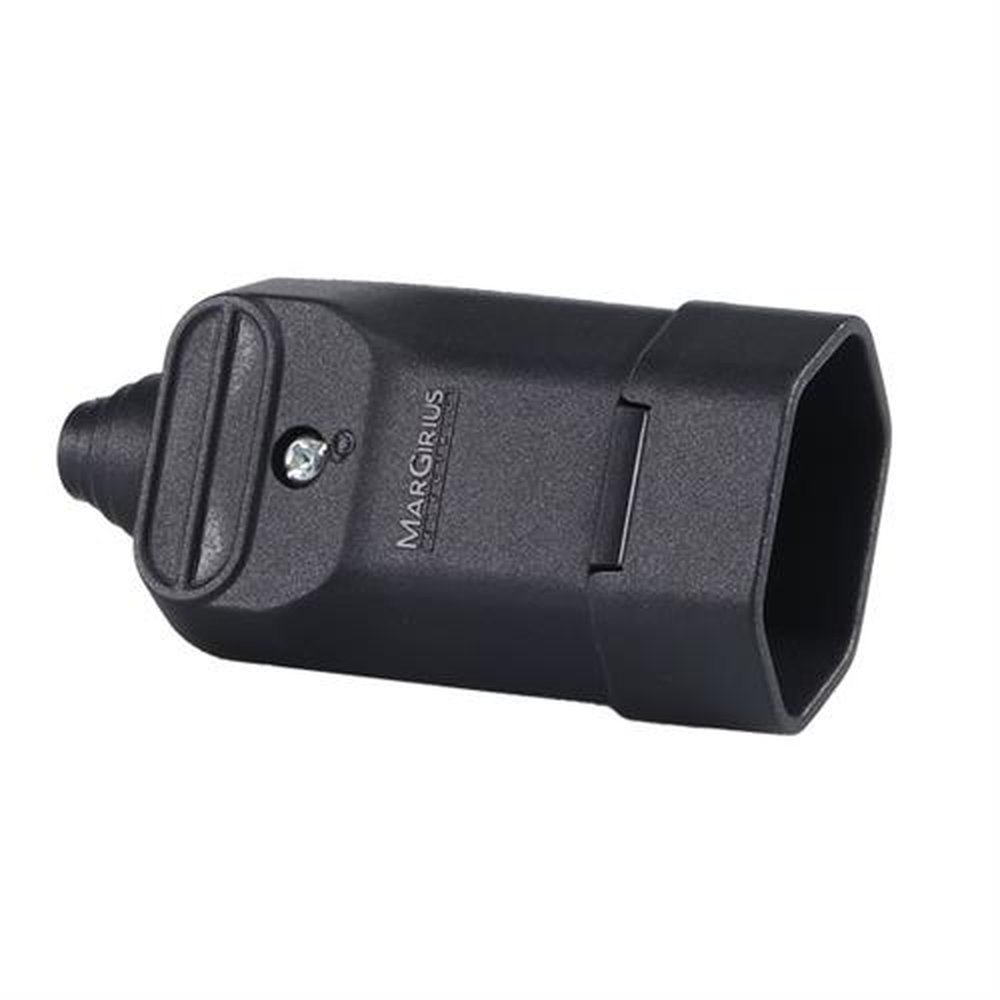Tomada Desmontável Tmd11-2 Preto Margirius