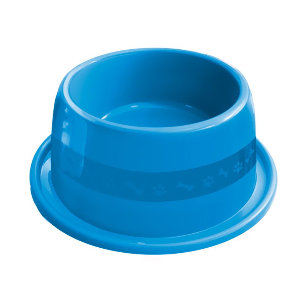 Comedouro Plástico Anti-Formiga Luxo Duplo 1.550ml - G Cores Sortidas