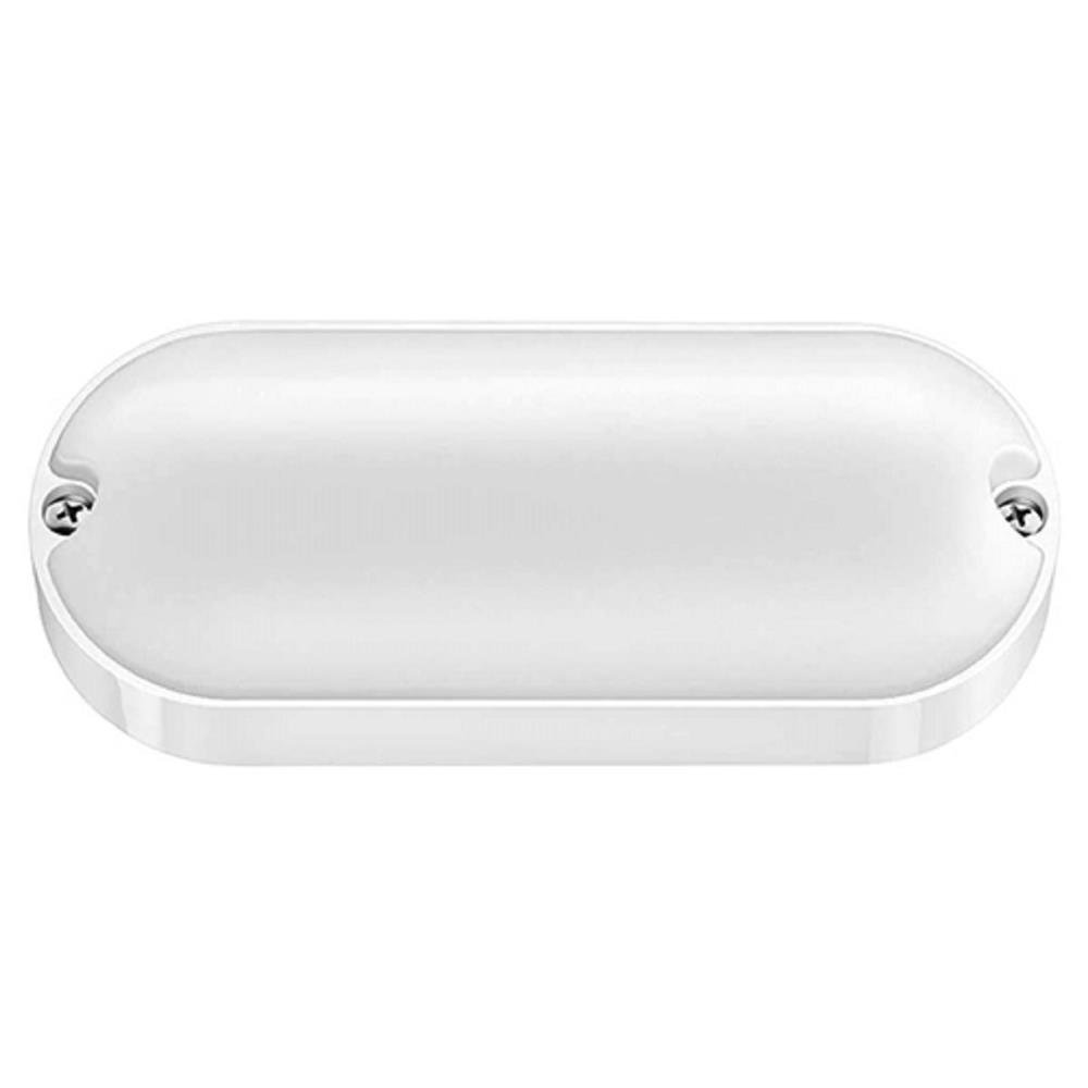 Luminaria Tartaruga Elgin Branca, LED, 8W, 6500K, Bivolt, Branco