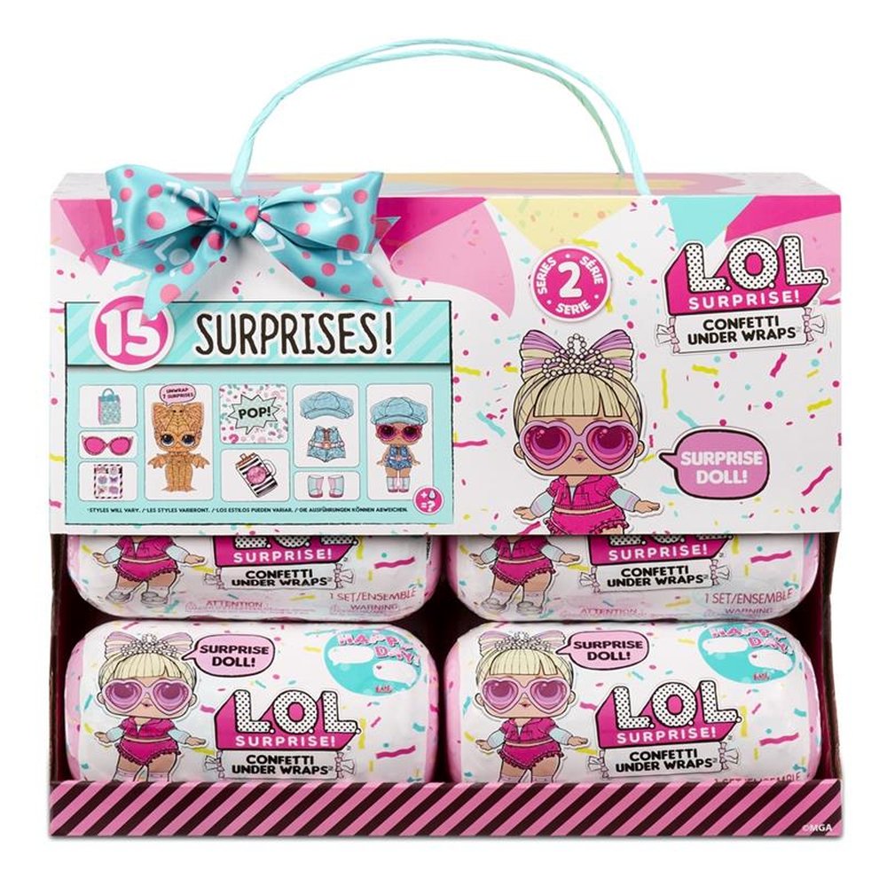 Lol Surprise Confetti Under Wraps Asst