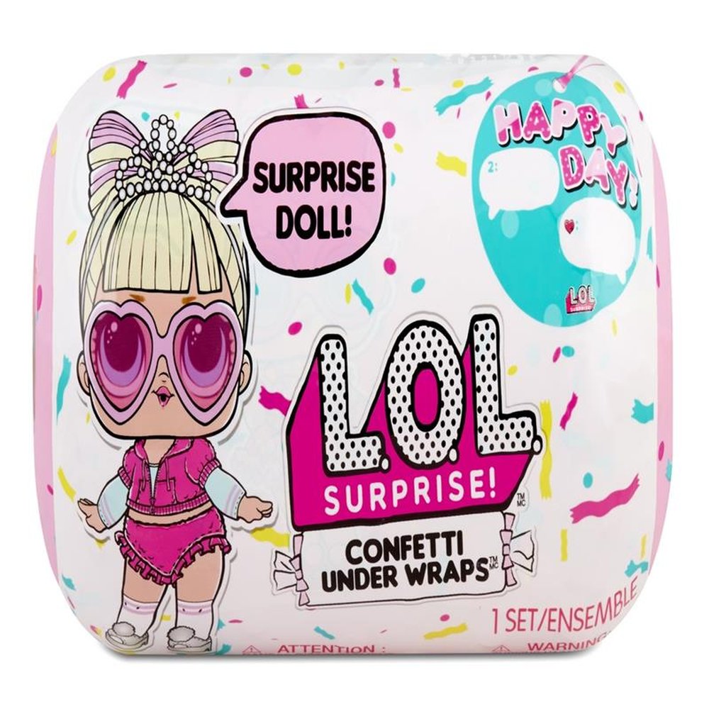 Lol Surprise Confetti Under Wraps Asst