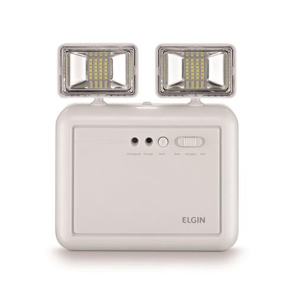 Luz De Emergência Led 1200 Lumens 48Lem1200pb0 - Elgin