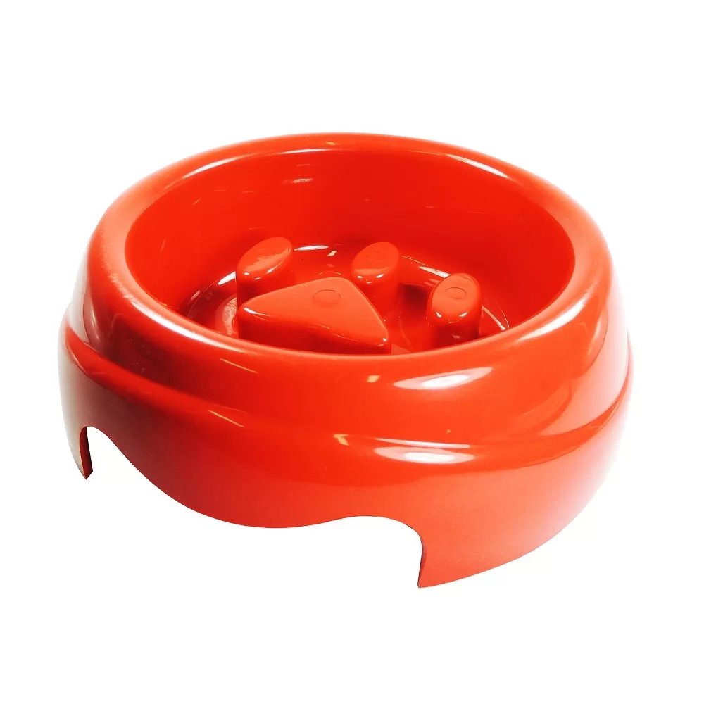 Comedouro Plástico Classic N1 - 370 Ml Rosa