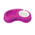 Comedouro Plástico Anti-Formiga Joy Duplo 1.000ml - M Azul