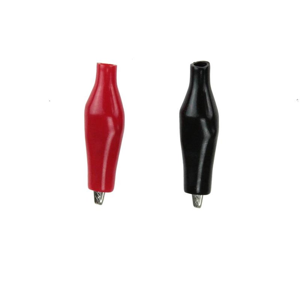 Garra Jacaré Isolada Pequena Preto/Vermelho Com 25 Peças