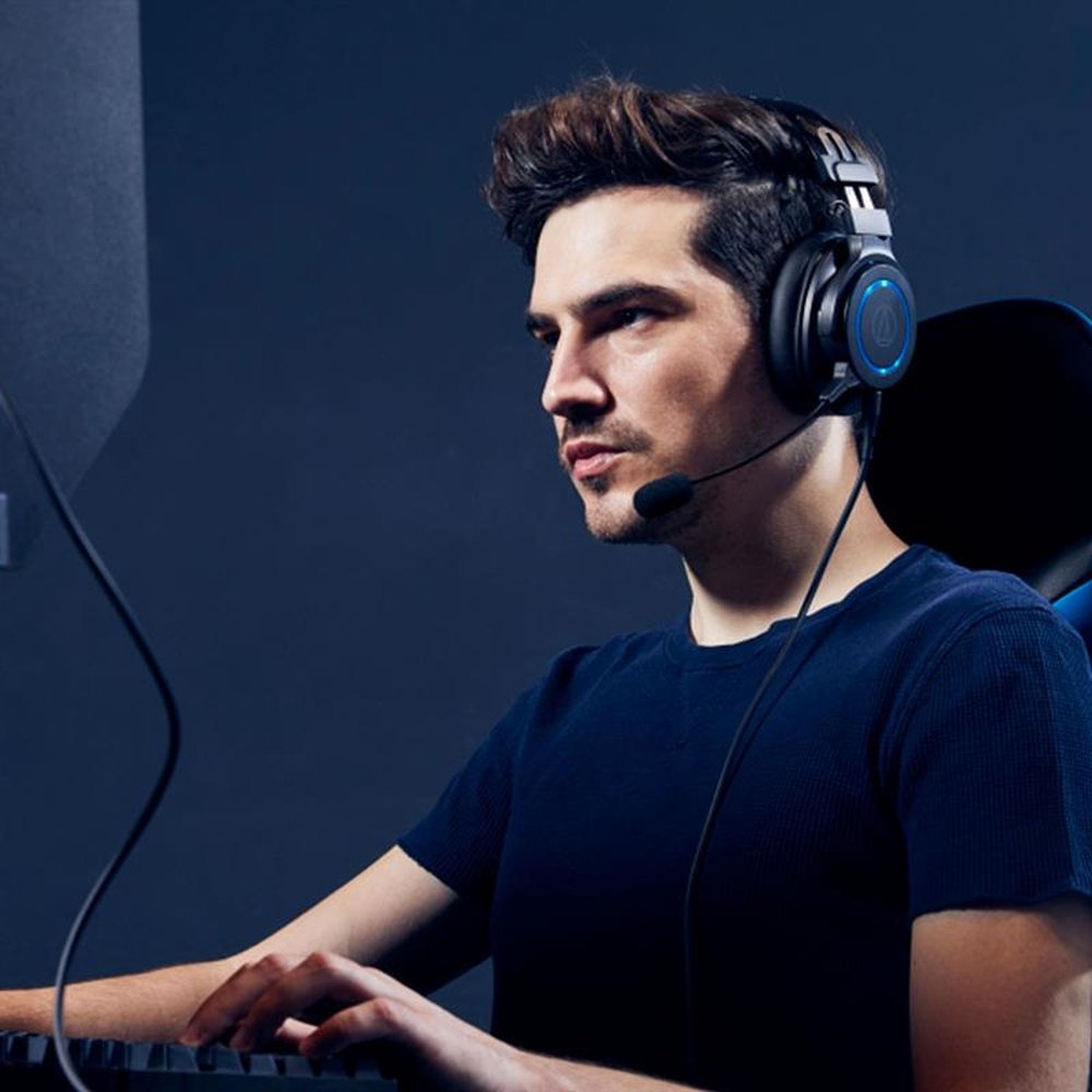 Fone De Ouvido Audio-Technica Gamer Sem Fio Premium - Ath-G1Wl