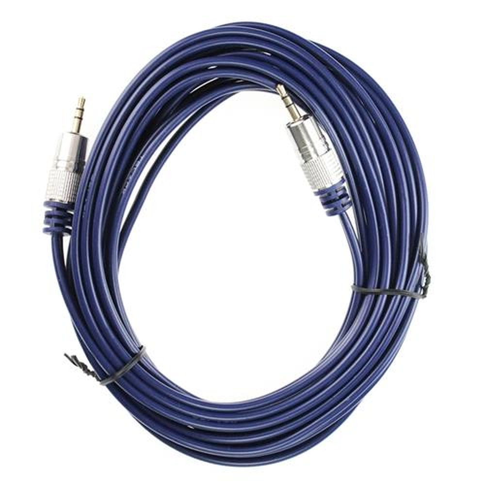 Cabo P2 Stereo Pro 5 Metros Azul